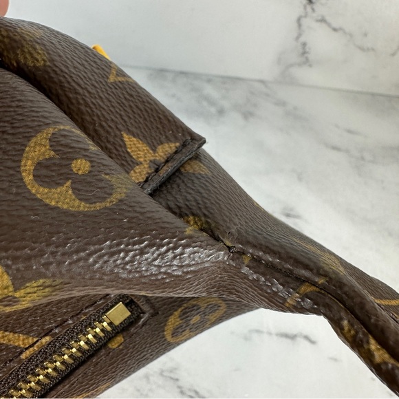 ❌❌ Louis Vuitton Monogram bumbag waist crossbody LV leather bum bag Authentic - Picture 12 of 16